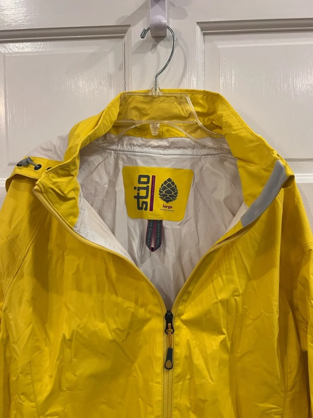 Stio Modis Rain Trench - Women’s Large Yellow - Picture 7 of 14